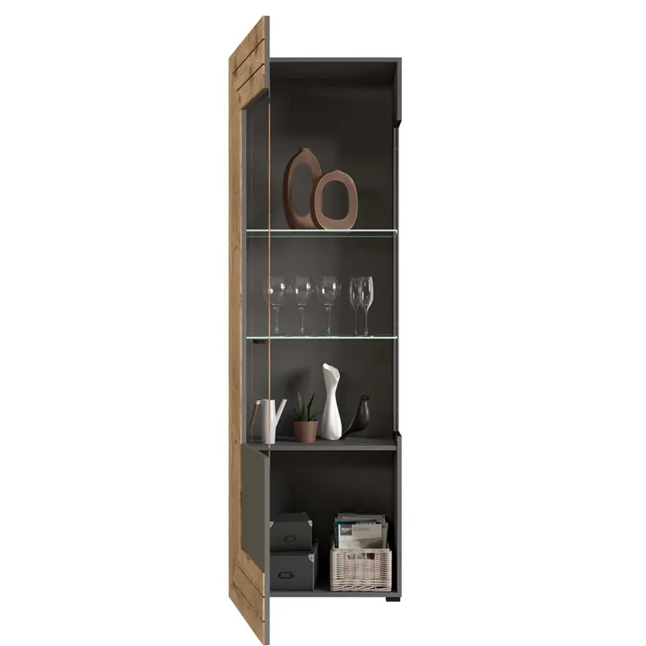 Pharao24 Wohnzimmer Vitrinenschrank Contreros> Vitrinenschrank|Stauraumvitrinen