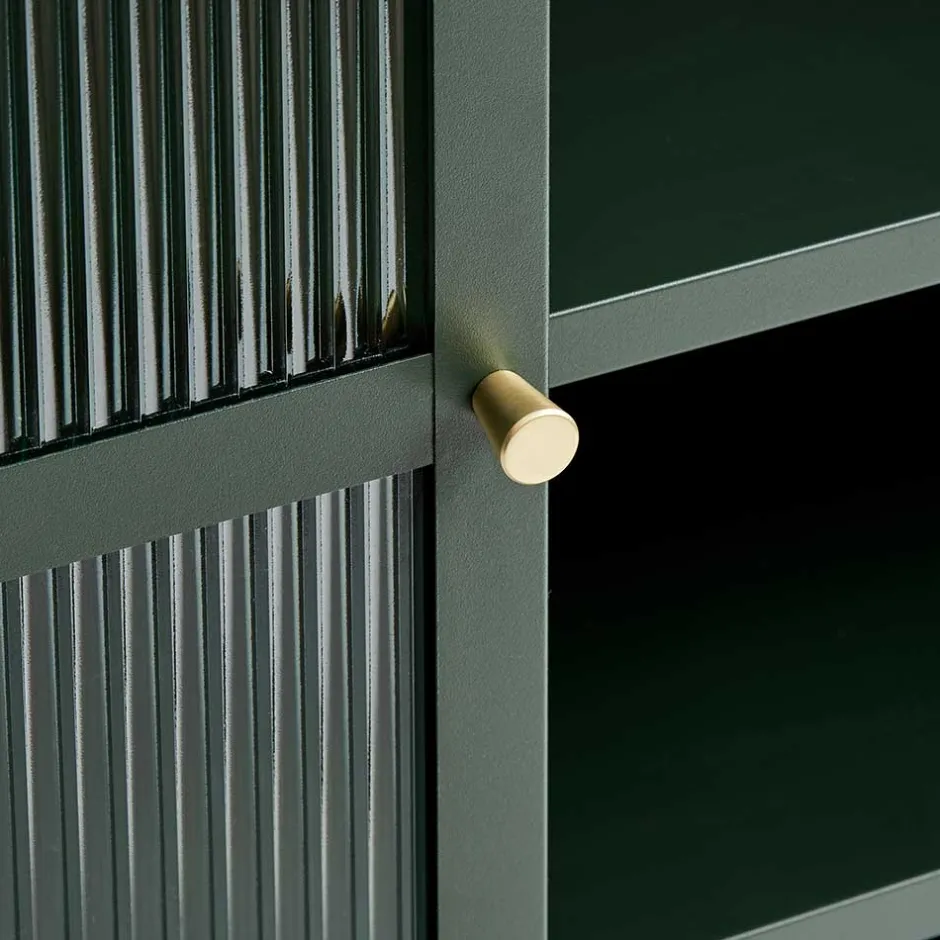 Pharao24 Wohnzimmer Vitrinenschrank Tyrone> Highboards|Highboards