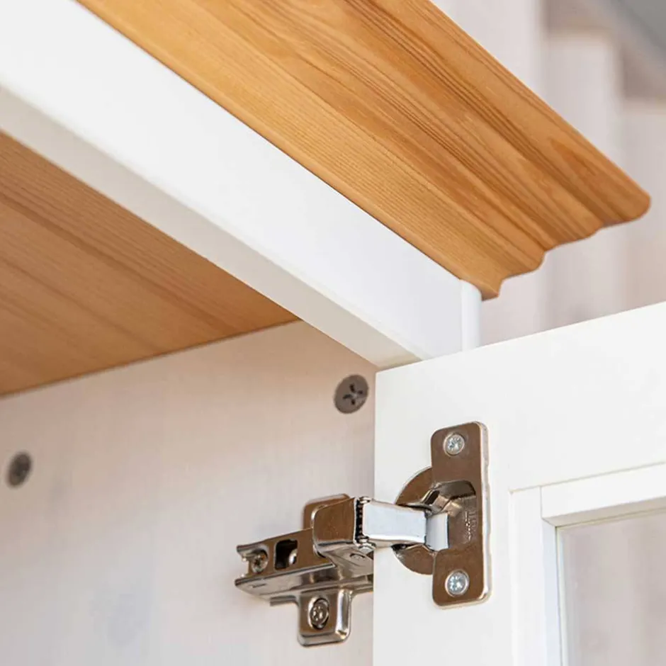 Massivholzmöbel|Wohnzimmerschrank*Pharao24 Wohnzimmer Vitrinenschrank Renero