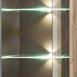 Vitrinenschrank|Wohnzimmervitrinen*Pharao24 Wohnzimmer Vitrinenschrank Griffin