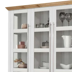 Vitrinenschrank|Wohnzimmerschrank*Pharao24 Wohnzimmer Vitrinenschrank Mevidra