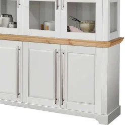 Vitrinenschrank|Wohnzimmerschrank*Pharao24 Wohnzimmer Vitrinenschrank Mevidra