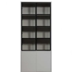 Pharao24 Wohnzimmer Vitrinenschrank Edmonda> Massivholzmöbel|Vitrinenschrank