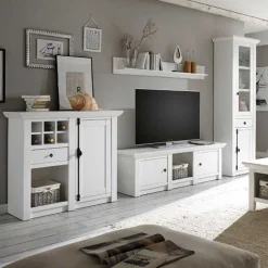 Wohnwand 300 Cm*Pharao24 Wohnzimmer Wohnwand Pantina