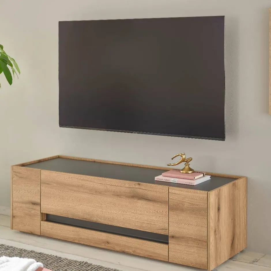 Moderne Wohnwände|Wohnwand 250 Cm*Pharao24 Wohnzimmeranbauwand modern Castilla