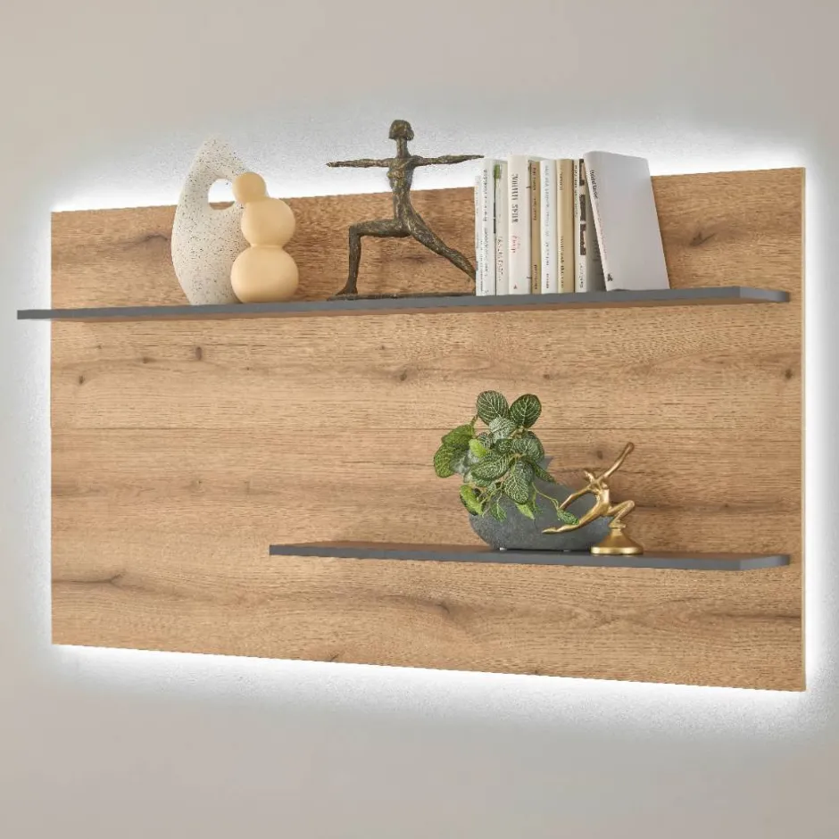 Moderne Wohnwände|Wohnwand 250 Cm*Pharao24 Wohnzimmeranbauwand modern Castilla