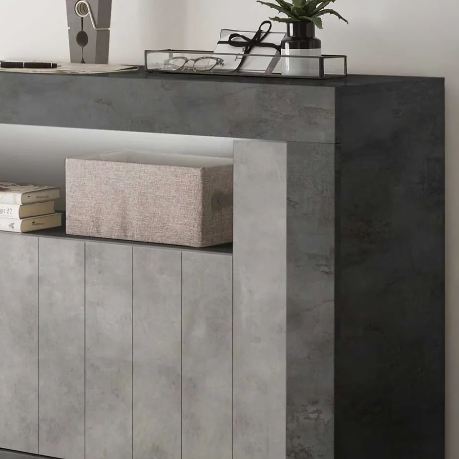 Küchenkommode*Pharao24 Wohnzimmerkommode Ladyda