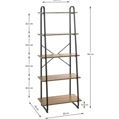 Bücherregale|Standregale*Pharao24 Wohnzimmerregal Palienca