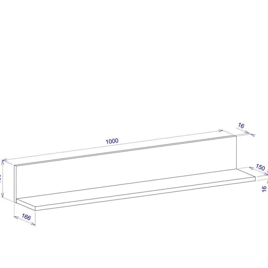 Wohnzimmerregale|Wandregale*Pharao24 Wohnzimmerregal Rascian