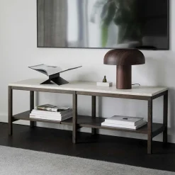 Massivholz Tv Möbel|Fernsehtische*Pharao24 Wohnzimmerregal Viborg