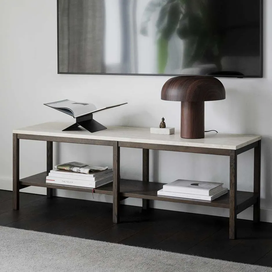 Massivholz Tv Möbel|Fernsehtische*Pharao24 Wohnzimmerregal Viborg