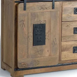 Wohnzimmervitrinen|Massivholz Schränke*Pharao24 Wohnzimmerschrank Ailunaro