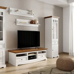 Stauraumvitrinen*Pharao24 Wohnzimmerschrank Corao