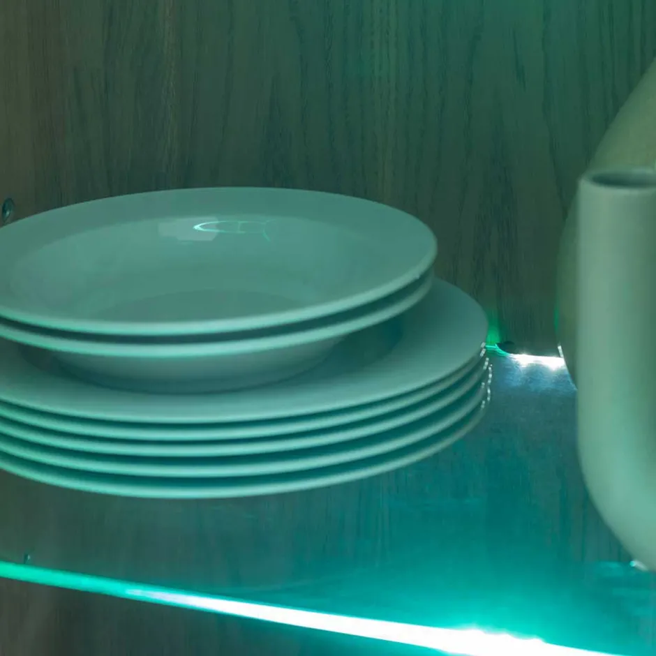 Pharao24 Wohnzimmerschrank Crystoga> Vitrinenschrank|Wohnzimmervitrinen