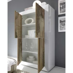 Wohnzimmervitrinen*Pharao24 Wohnzimmerschrank Yuelva