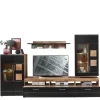 Wohnzimmerschrank|Wohnwand 350 Cm*Pharao24 Wohnzimmerschrankwand Beldar