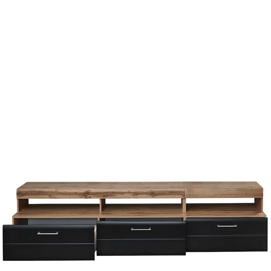 Wohnzimmerschrank|Wohnwand 350 Cm*Pharao24 Wohnzimmerschrankwand Beldar