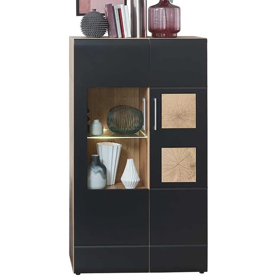 Wohnzimmerschrank|Wohnwand 350 Cm*Pharao24 Wohnzimmerschrankwand Beldar