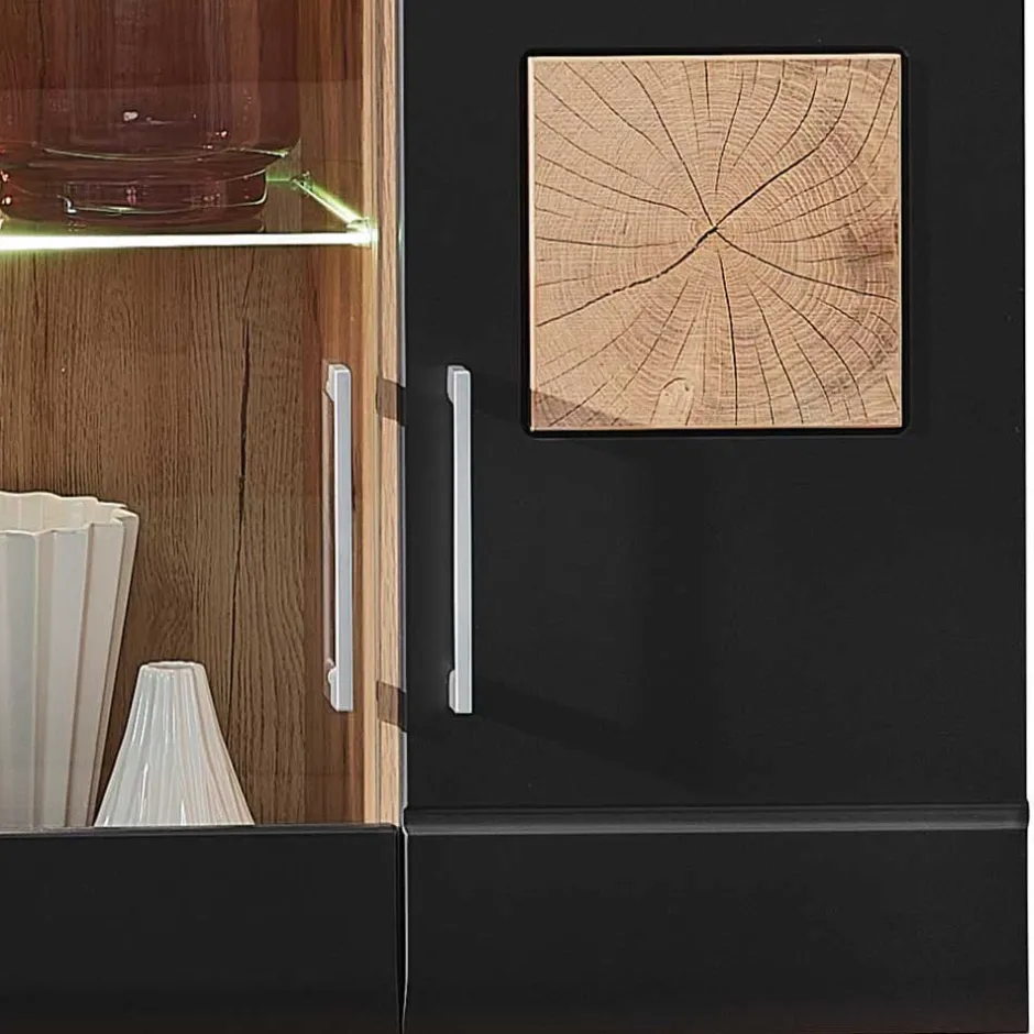 Wohnzimmerschrank|Wohnwand 350 Cm*Pharao24 Wohnzimmerschrankwand Beldar