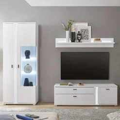 Moderne Wohnwände|Wohnwand 250 Cm*Pharao24 Wohnzimmerschrankwand Constantin