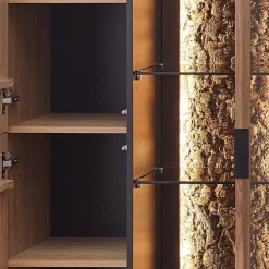 Moderne Wohnwände|Wohnwand 250 Cm*Pharao24 Wohnzimmerschrankwand Emly