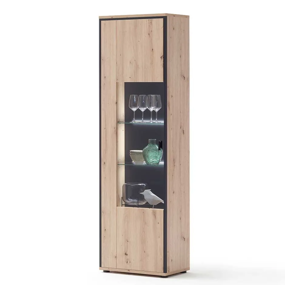 Wohnwand 250 Cm|Moderne Wohnwände*Pharao24 Wohnzimmerschrankwand Geronda