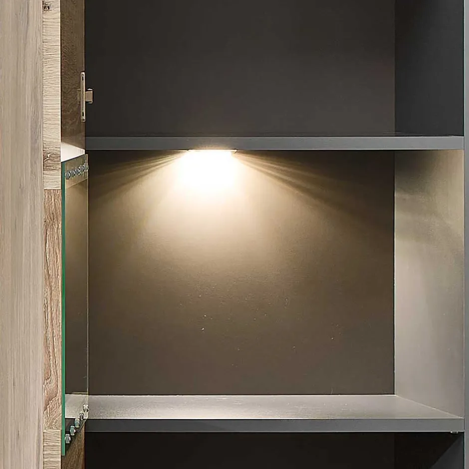 Pharao24 Wohnzimmerschrankwand Griffin> Moderne Wohnwände