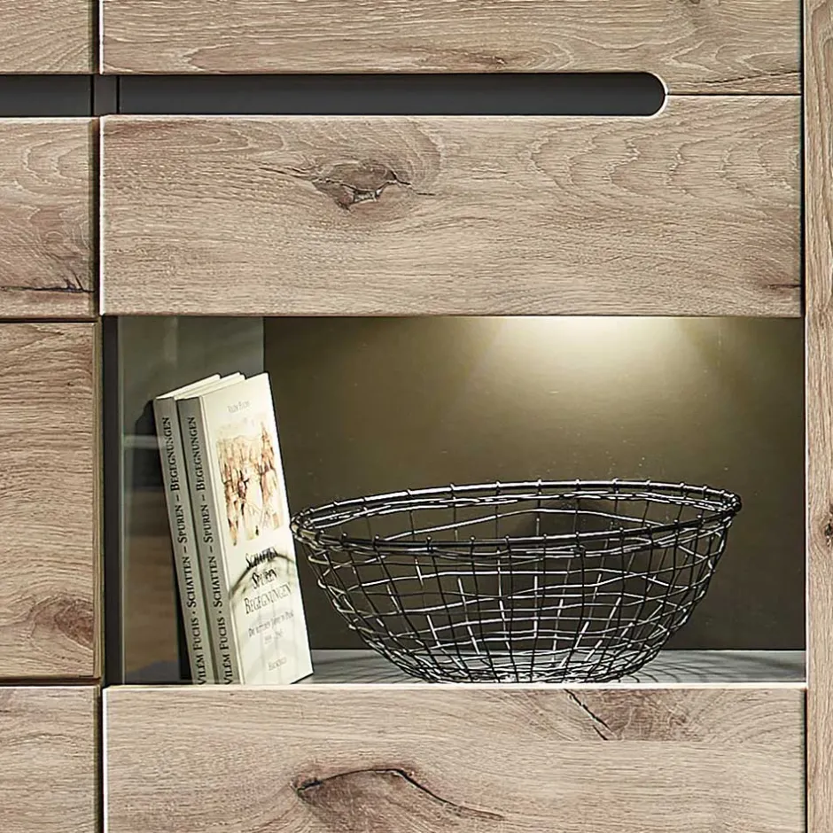 Pharao24 Wohnzimmerschrankwand Griffin> Moderne Wohnwände