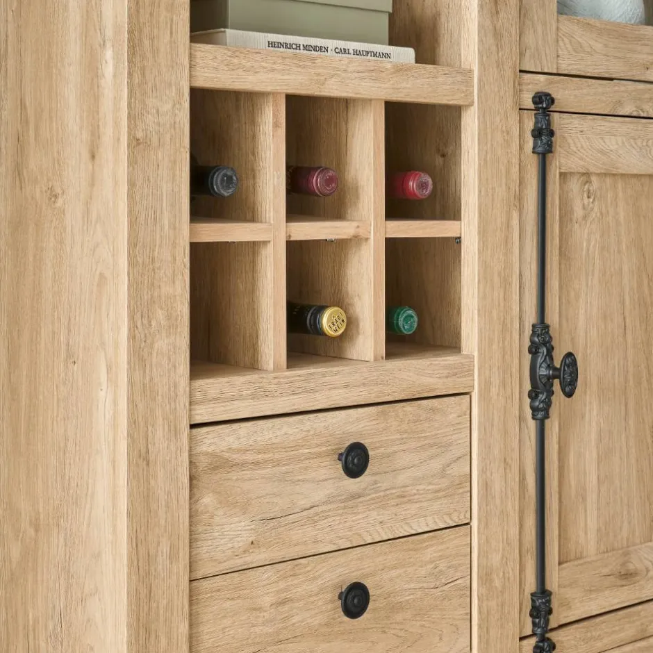 Pharao24 Wohnzimmerschrankwand Jennva> Wohnwand 350 Cm