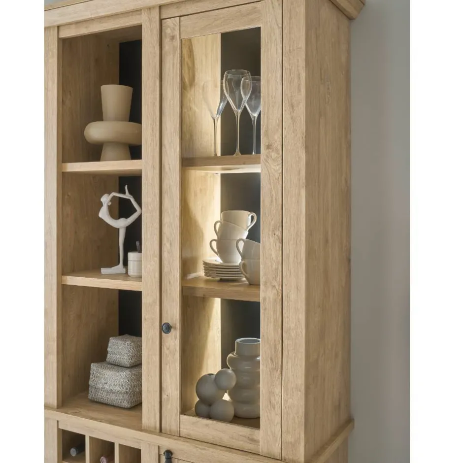 Pharao24 Wohnzimmerschrankwand Jennva> Wohnwand 350 Cm