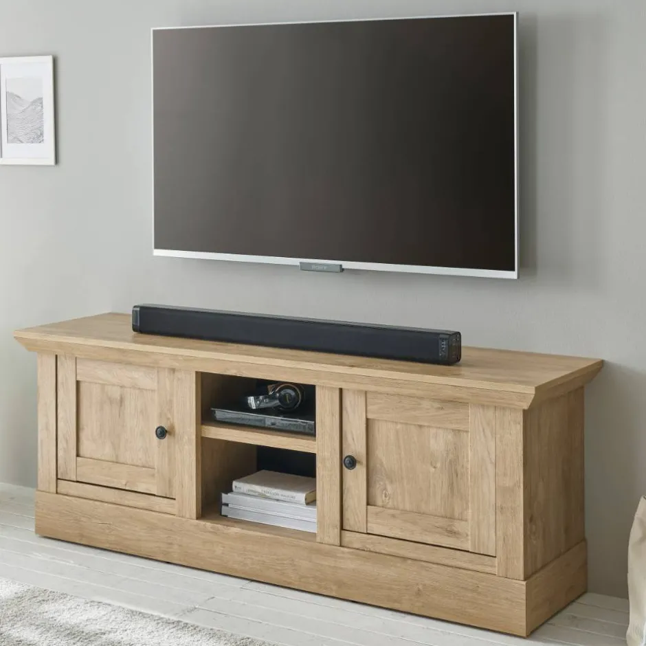 Pharao24 Wohnzimmerschrankwand Jennva> Wohnwand 350 Cm