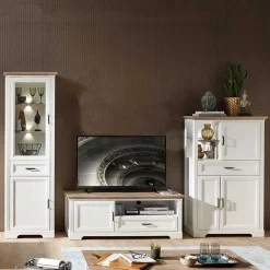 Pharao24 Wohnzimmerschrankwand Vronata> Wohnwand 300 Cm