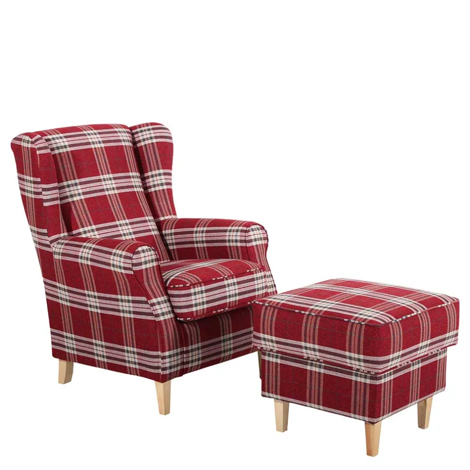 Polstermöbel|Ohrensessel*Pharao24 Wohnzimmersessel Pinja