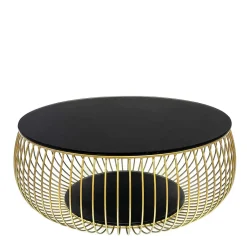 Glastische*Pharao24 Wohnzimmertisch Francena