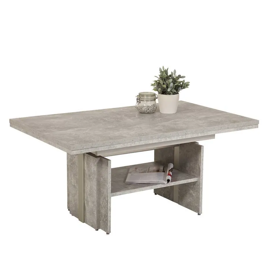 Ausziehtische*Pharao24 Wohnzimmertisch Jefania