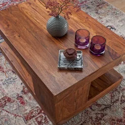 Wohnzimmertisch|Beistelltische*Pharao24 Wohnzimmertisch massiv Cellossa