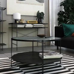 Glastische*Pharao24 Wohnzimmertisch Tora