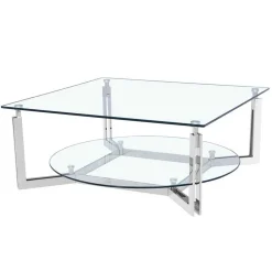 Pharao24 Wohnzimmertisch Uwida> Glastische