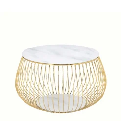 Pharao24 Wohnzimmertisch Waving> Glastische