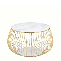 Pharao24 Wohnzimmertisch Waving> Glastische