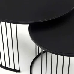 Pharao24 Wohnzimmertische schwarz Herbs><noscript><img width=