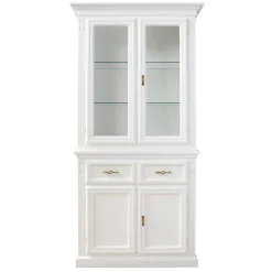 Vitrinenschrank*Pharao24 Wohnzimmervitrine Barnetta