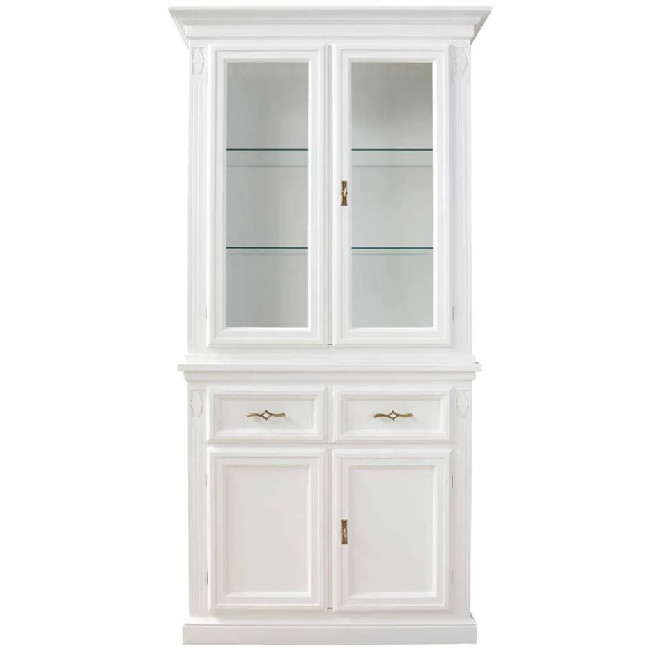 Vitrinenschrank*Pharao24 Wohnzimmervitrine Barnetta