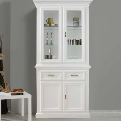 Vitrinenschrank*Pharao24 Wohnzimmervitrine Barnetta