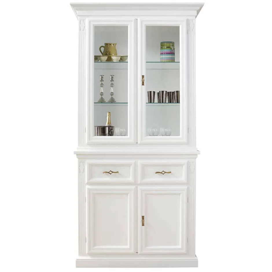 Vitrinenschrank*Pharao24 Wohnzimmervitrine Barnetta