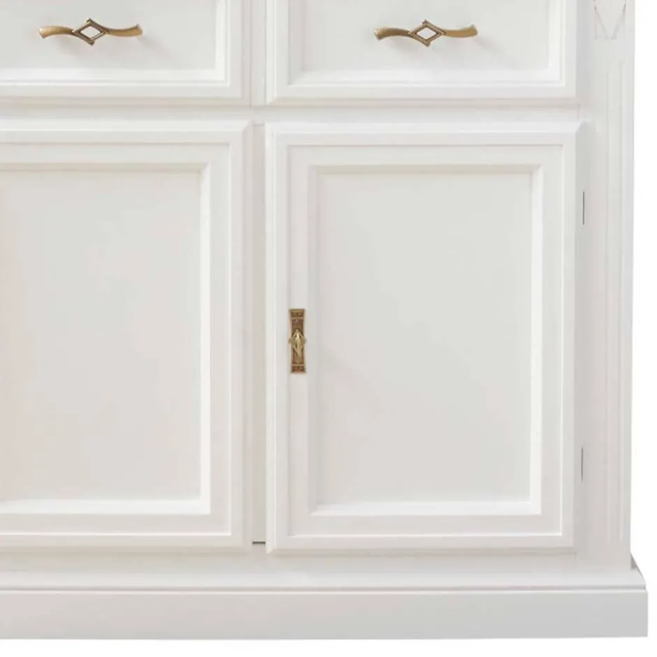 Vitrinenschrank*Pharao24 Wohnzimmervitrine Barnetta