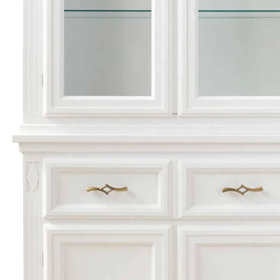 Vitrinenschrank*Pharao24 Wohnzimmervitrine Barnetta