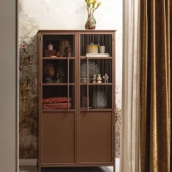 Stauraumvitrinen*Pharao24 Wohnzimmervitrine Calexia