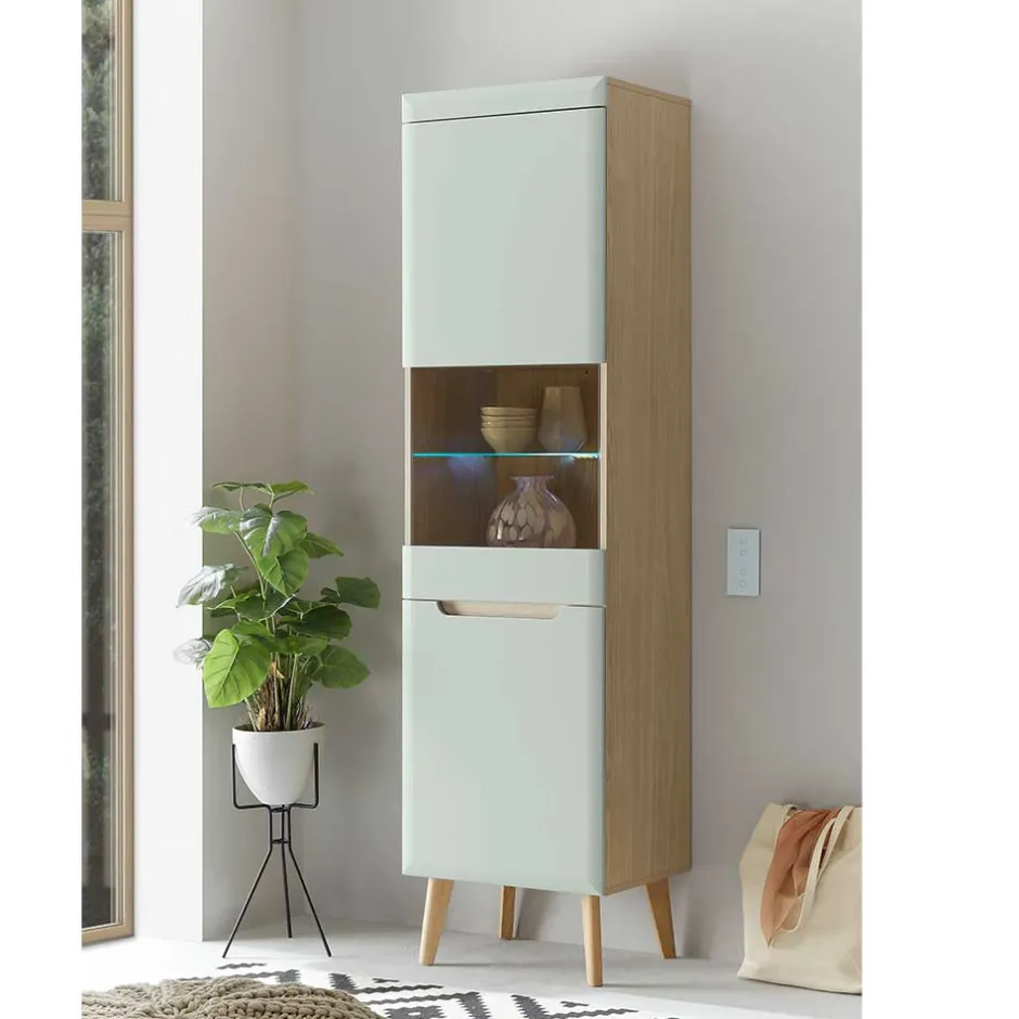 Vitrinenschrank|Wohnzimmervitrinen*Pharao24 Wohnzimmervitrine Casmas