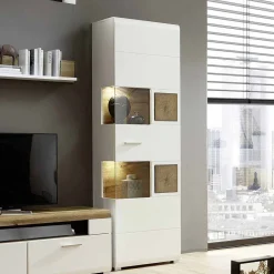 Pharao24 Wohnzimmervitrine Drucana> Wohnzimmerschrank|Vitrinenschrank